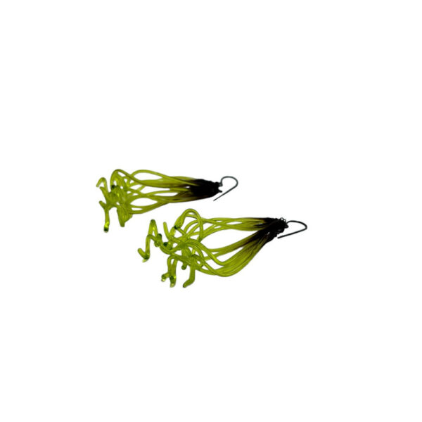 Boucles d'oreilles Air Vert anis – Image 3