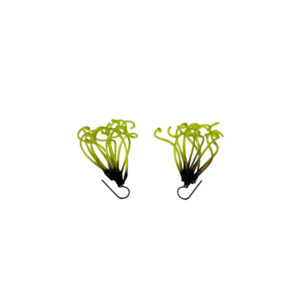 Boucles d'oreilles Air Vert anis