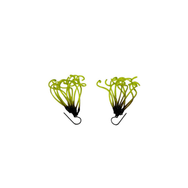 Boucles d'oreilles Air Vert anis