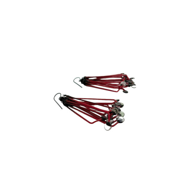 Boucles d'oreilles Filp Rouge – Image 2