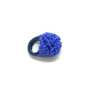 Bague Boule Bleu bleuet