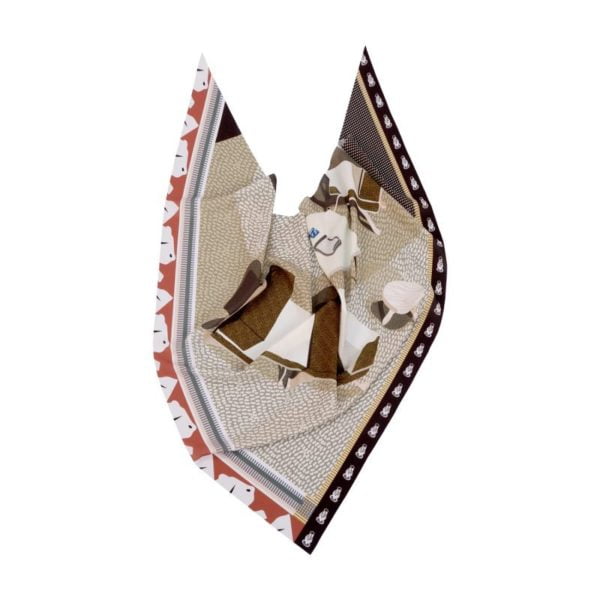 Triangle de soie Ombre