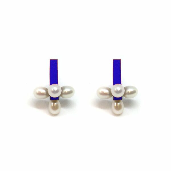 Boucles d'oreilles Orbital Pearl studs