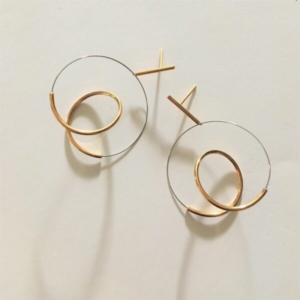 Boucles d'oreilles Ryu gold