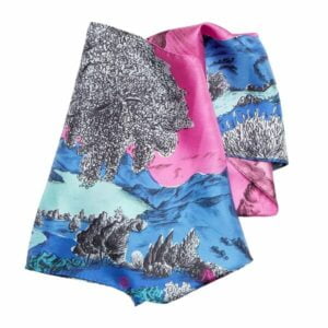 Echarpe Dormeurs Rose + Bleu