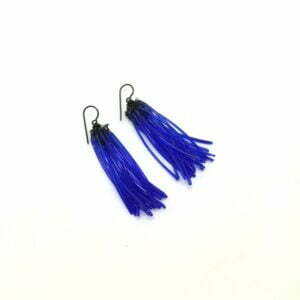 Boucles d'oreilles Flex bleues