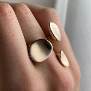 Bague Tre Punti