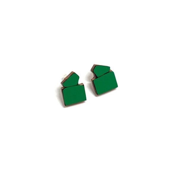 Boucles d'oreilles Koloro Gemo XS Vert