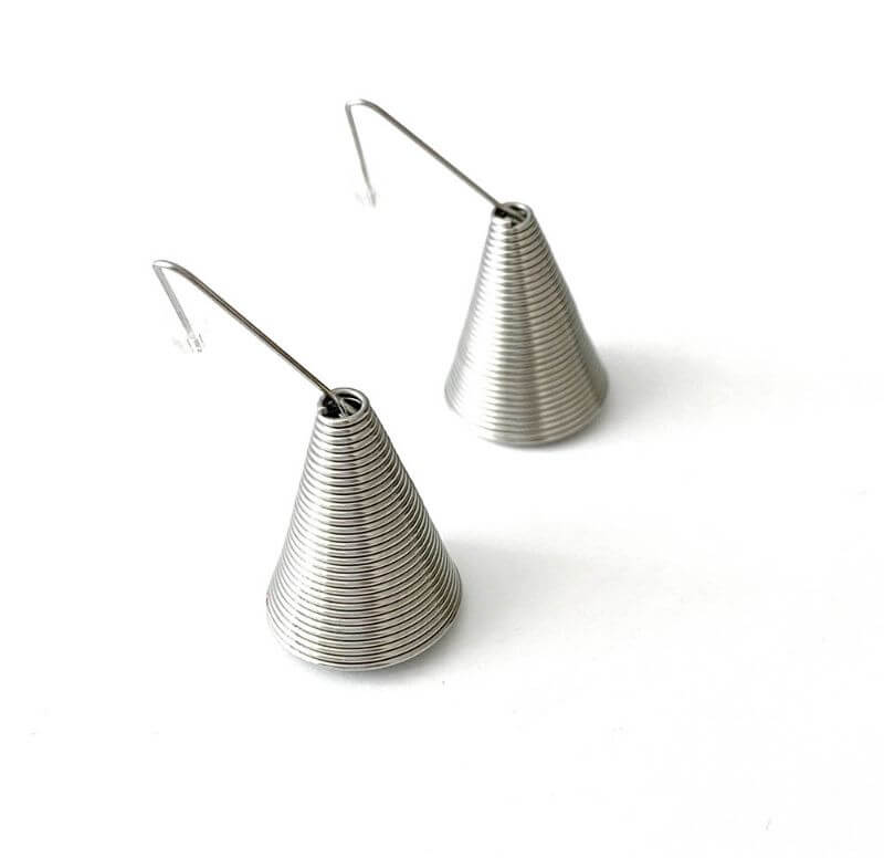 Boucles d'oreilles Cône – Image 3