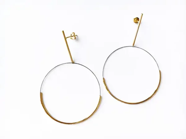 Boucles d'oreilles Tunni gold