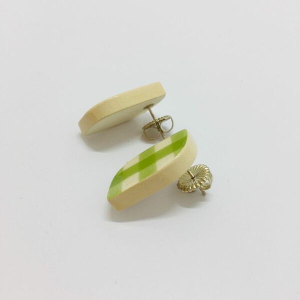 Boucles d'oreilles "Formes Directes" Vichy – Image 3