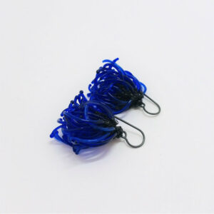Boucles d'oreilles Zzz bleu outremer
