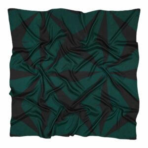 Foulard Circus Vert et Noir