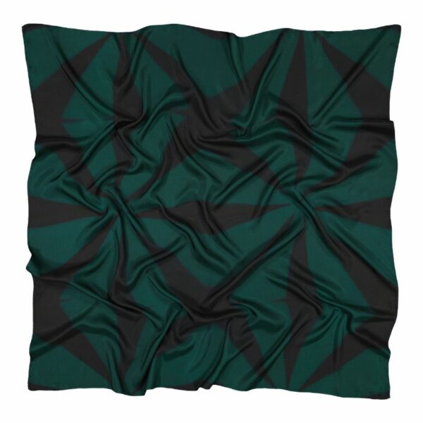 Foulard Circus Vert et Noir