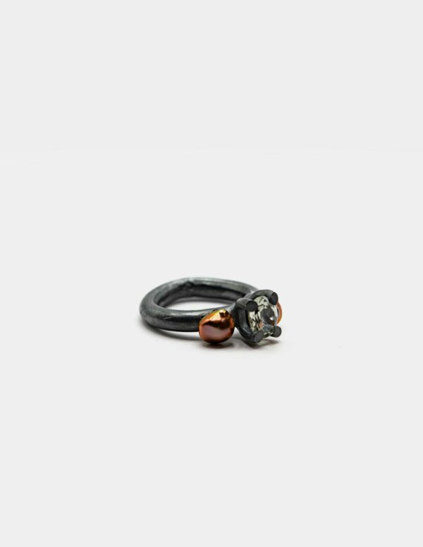 Bague Triade Perles