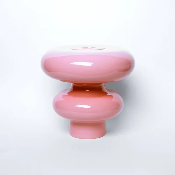 Bougeoir-soliflore - Rose – Image 2