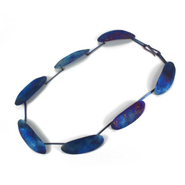 Long collier Bleu