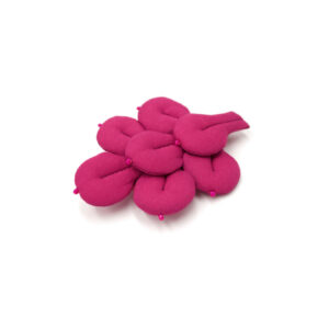 Broche Cornella fuchsia