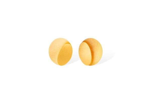 Boucles d'oreilles Double Ovale L
