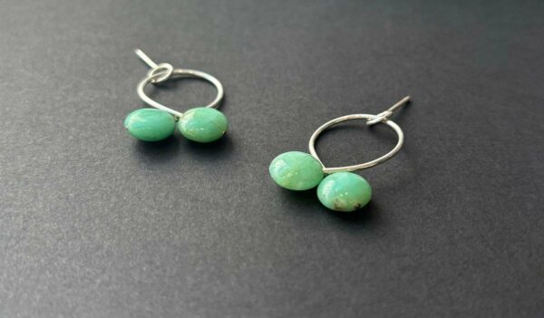 Boucles d'oreilles Lily - prehnite – Image 2