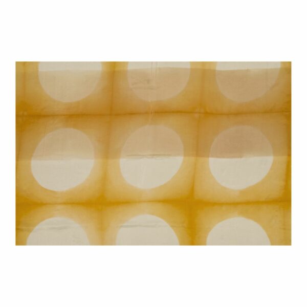 Foulard Nocturne Or et Beige – Image 3