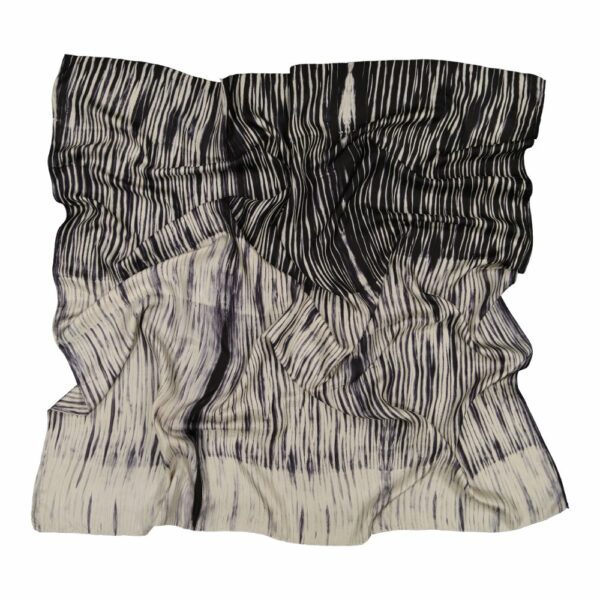 Foulard Traces Noir – Image 2