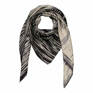 Foulard Traces Noir