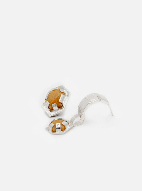 Boucles d'oreilles Uneven Canvas