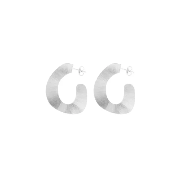 Boucles d'oreilles Aplat Palourde