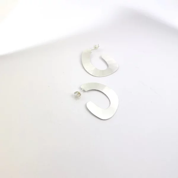 Boucles d'oreilles Aplat Palourde – Image 2