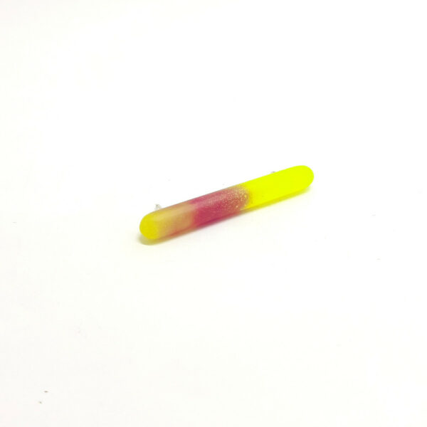 Broche Illuminations - Jaune & pourpre