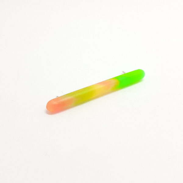Broche Illuminations - Vert orange jaune