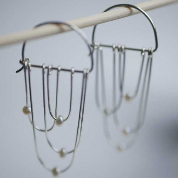 Boucles d'oreilles Chuva Perles
