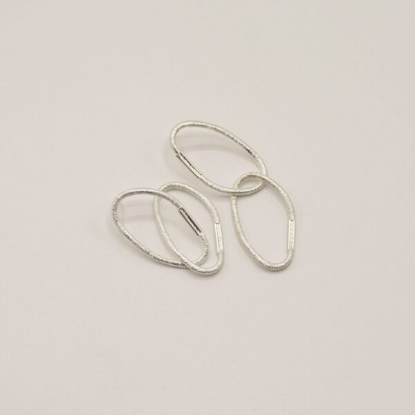 Boucles d'oreilles IVA - argent