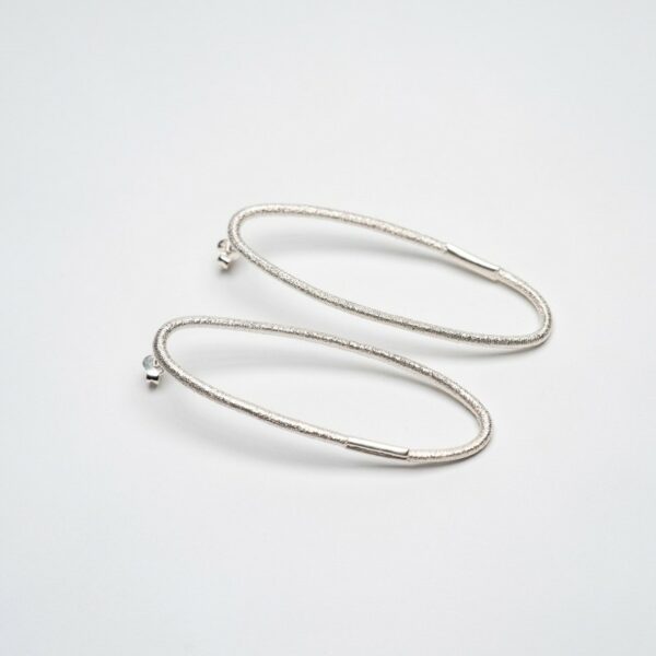 Boucles d'oreilles OVE - argent
