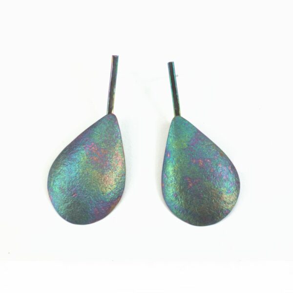 Boucles d'oreilles Drops - Vert