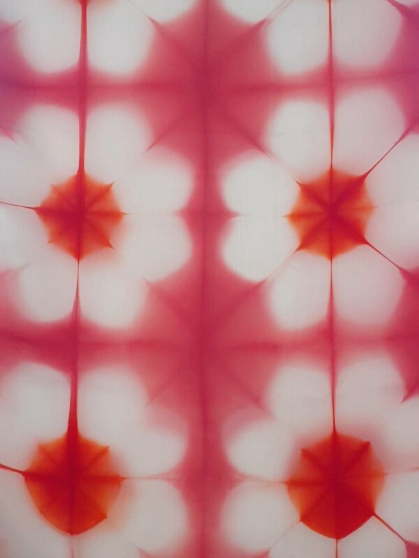 Foulard Daisy Tangerine & Bubble-Gum