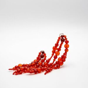 Boucles d'oreilles Blood Orange Glyzinia