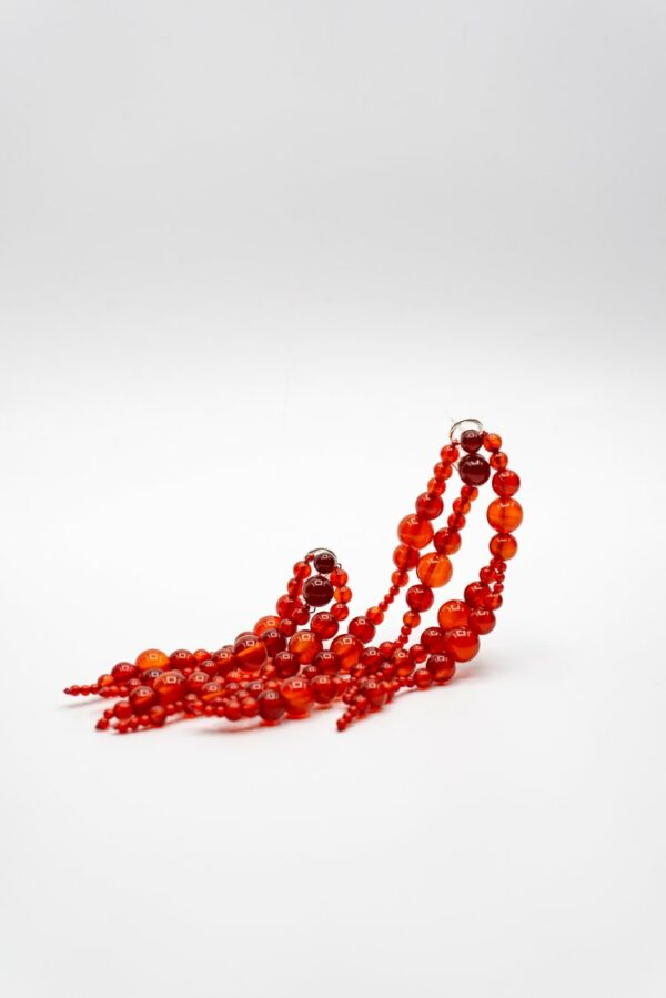 Boucles d'oreilles Blood Orange Glyzinia