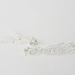 Boucles d'oreilles Crystal Glyzinia