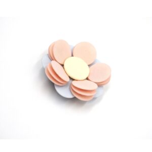 Broche Rosa Rosam - Pastel