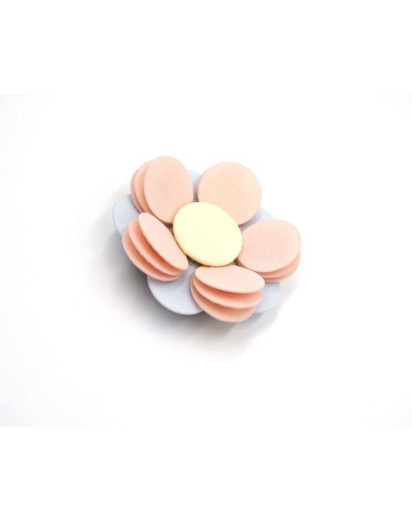 Broche Rosa Rosam - Pastel