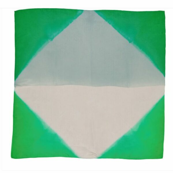 Bandana Tangram Vert & Bleu Clair