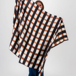 Foulard Sinople - Noir & cognac