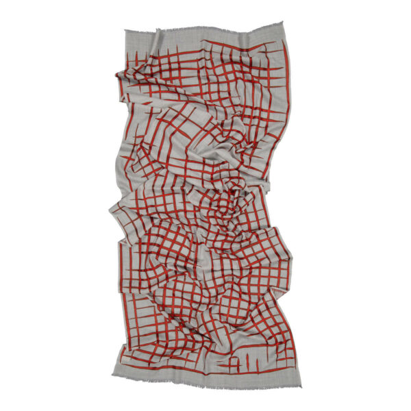 Étole Reprise - Rouge – Image 5