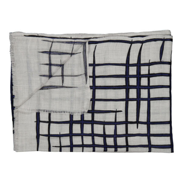 Étole Reprise - Navy – Image 2