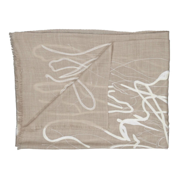 Étole Splash - Écru – Image 2