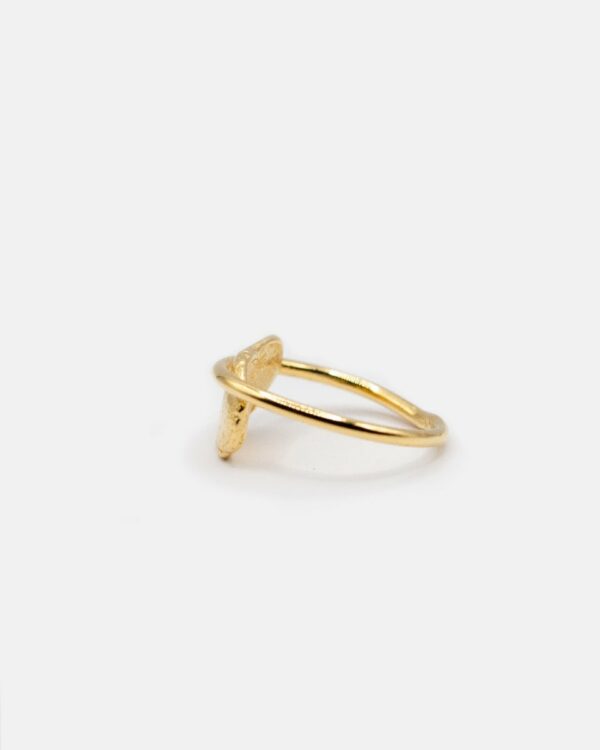 Bague Captured Imperfection - Vermeil – Image 2