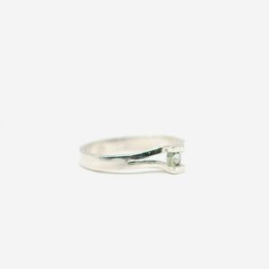 Bague Tear - Saphir vert