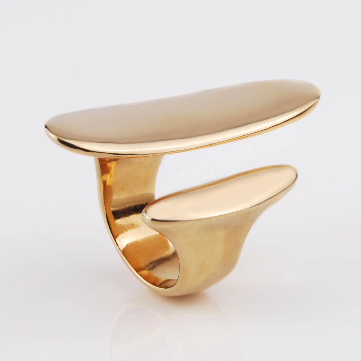 Bague Doppio Piatto Lungo – Image 2